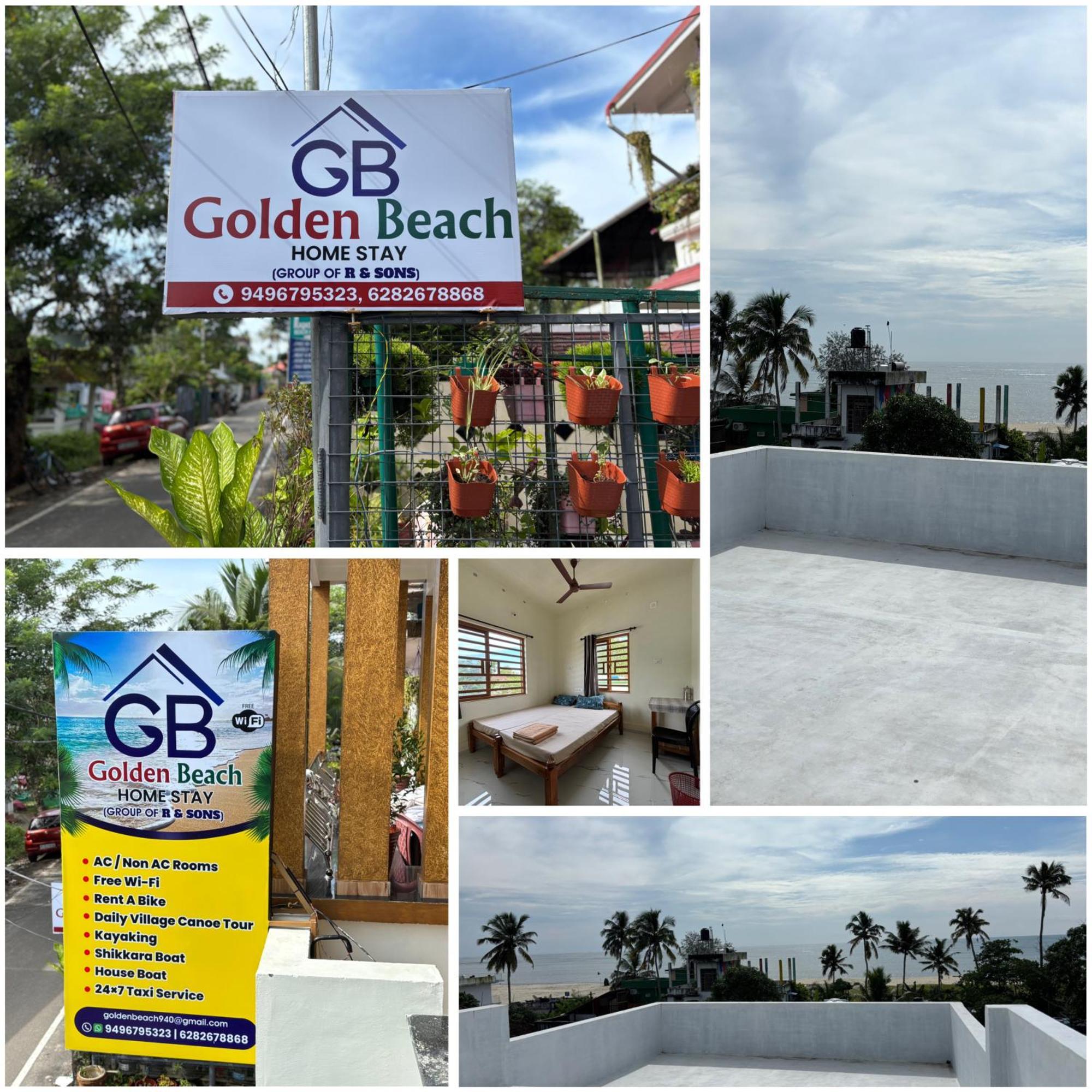 Golden Beach Home Stay Alappuzha Luaran gambar